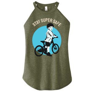 Stay Super Safe Women's Perfect Tri Rocker Tank