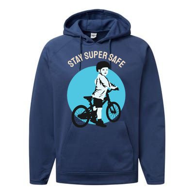 Stay Super Safe Performance Fleece Hoodie