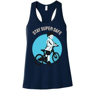 Stay Super Safe Women's Racerback Tank