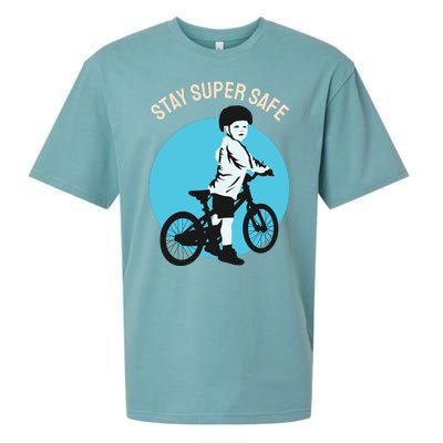 Stay Super Safe Sueded Cloud Jersey T-Shirt