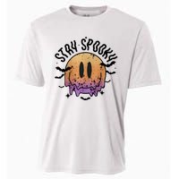 Stay Spooky Season Halloween Retro Fall Cooling Performance Crew T-Shirt