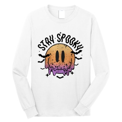 Stay Spooky Season Halloween Retro Fall Long Sleeve Shirt