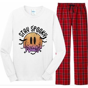 Stay Spooky Season Halloween Retro Fall Long Sleeve Pajama Set