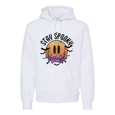 Stay Spooky Season Halloween Retro Fall Premium Hoodie