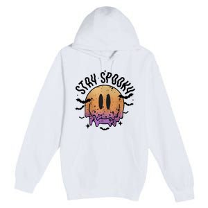 Stay Spooky Season Halloween Retro Fall Premium Pullover Hoodie