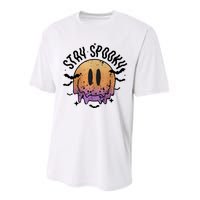 Stay Spooky Season Halloween Retro Fall Performance Sprint T-Shirt