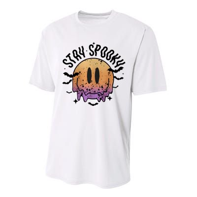 Stay Spooky Season Halloween Retro Fall Performance Sprint T-Shirt