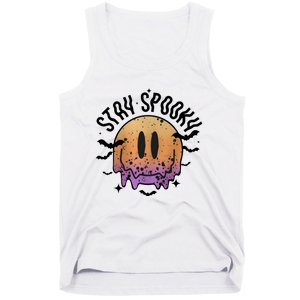 Stay Spooky Season Halloween Retro Fall Tank Top