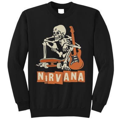 Skateboard Skeleton Sweatshirt