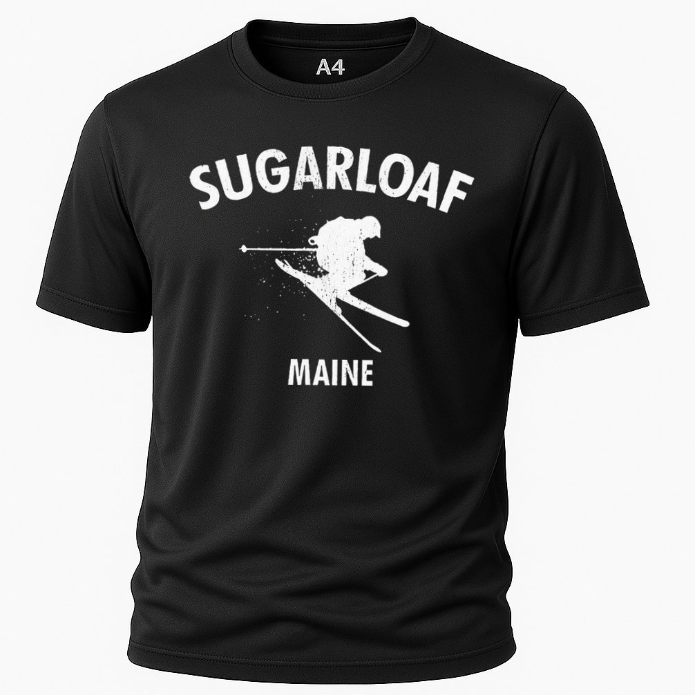 Sugarloaf Skiing Ski Maine Gift Cooling Performance Crew T-Shirt