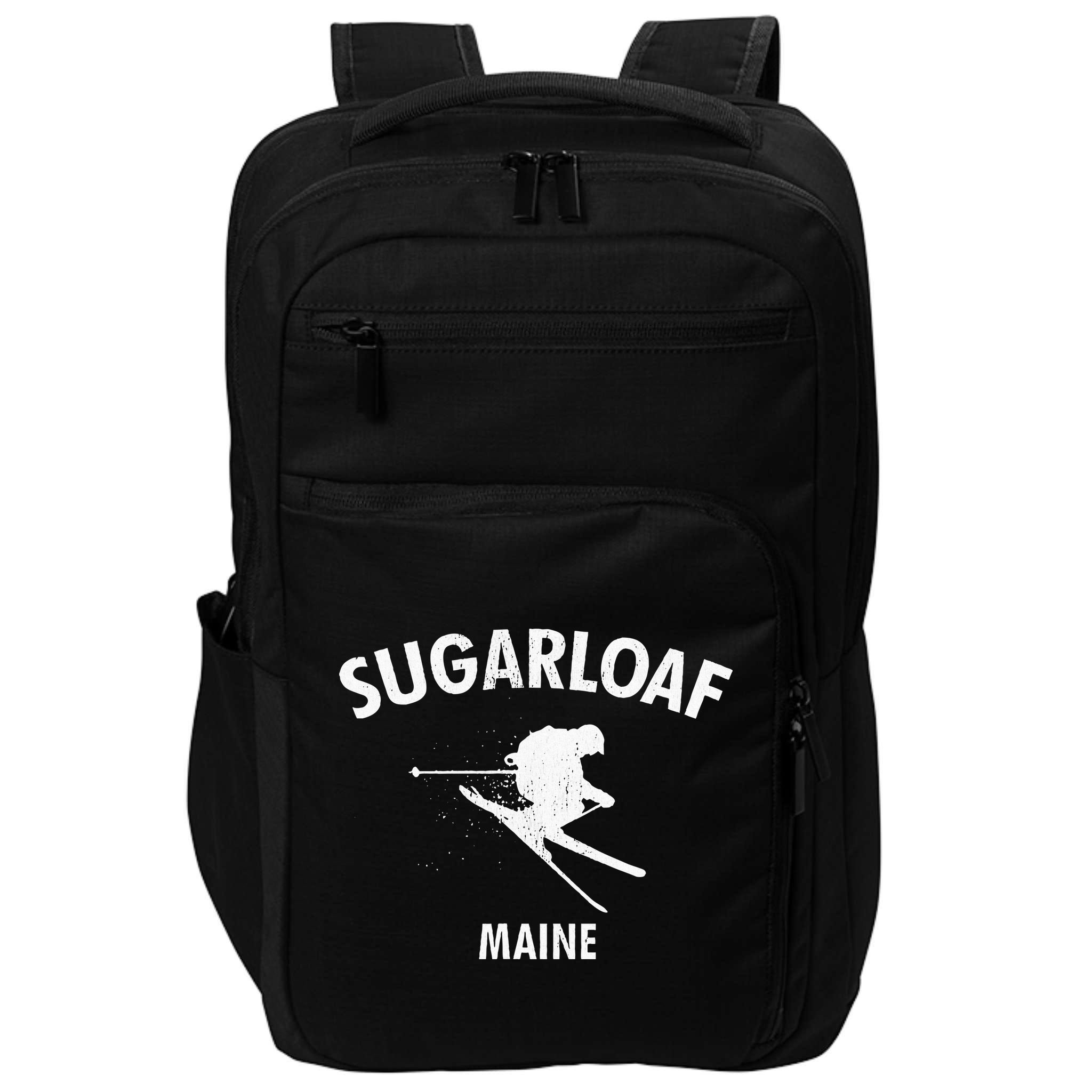 Sugarloaf Skiing Ski Maine Gift Impact Tech Backpack