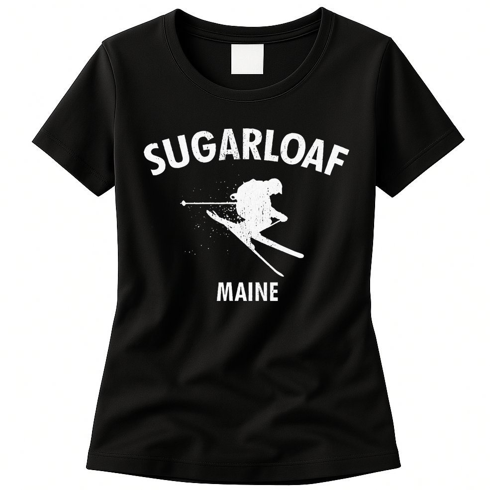 Sugarloaf Skiing Ski Maine Gift Womens T-Shirt