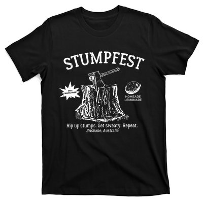 Stumpfest Sketch Stumpfest Brisbane Australia Vintage T-Shirt