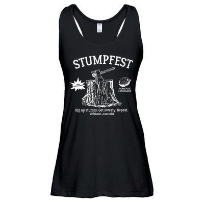 Stumpfest Sketch Stumpfest Brisbane Australia Vintage Ladies Essential Flowy Tank