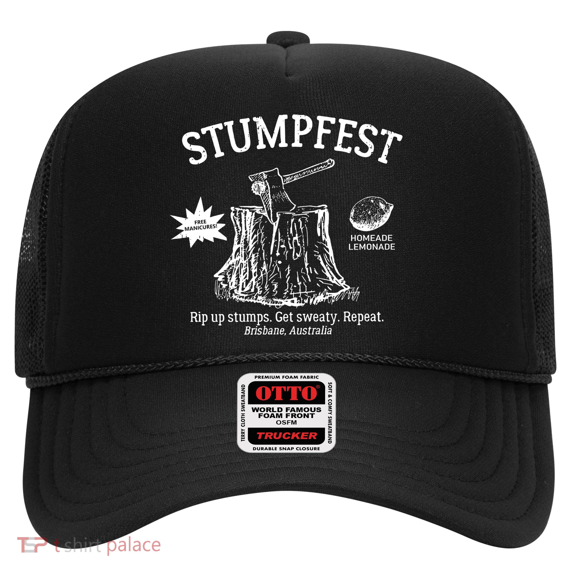 Stumpfest Sketch Stumpfest Brisbane Australia Vintage Trucker Hat