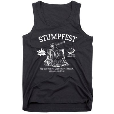 Stumpfest Sketch Stumpfest Brisbane Australia Vintage Tank Top