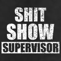 Shit Show Supervisor Funny Meme 11oz C Handle Ceramic Mug