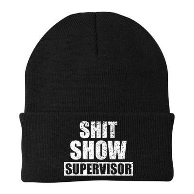 Shit Show Supervisor Funny Meme Beanie