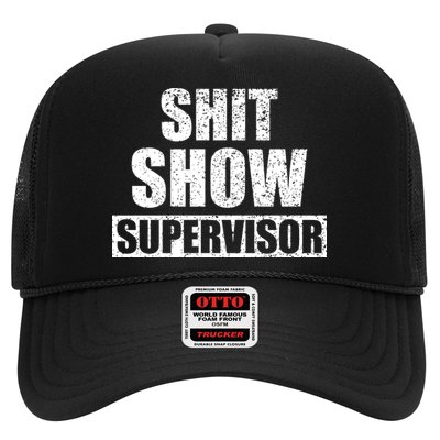 Shit Show Supervisor Funny Meme Trucker Hat
