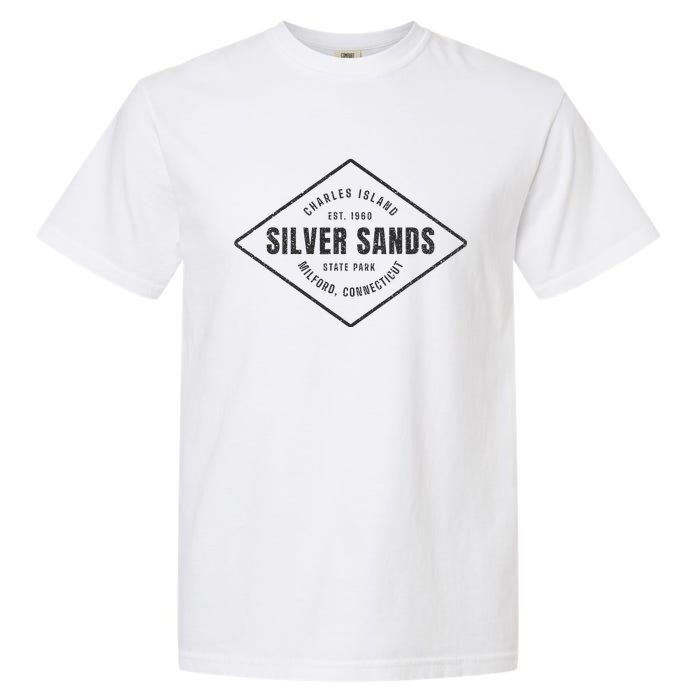 Silver Sands State Park Connecticut Souvenir Garment-Dyed Heavyweight T-Shirt