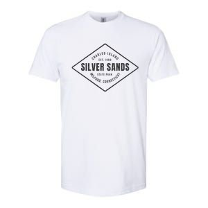 Silver Sands State Park Connecticut Souvenir Softstyle CVC T-Shirt