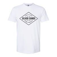 Silver Sands State Park Connecticut Souvenir Softstyle CVC T-Shirt