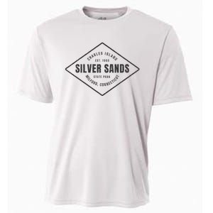 Silver Sands State Park Connecticut Souvenir Cooling Performance Crew T-Shirt