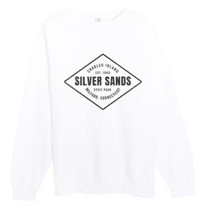 Silver Sands State Park Connecticut Souvenir Premium Crewneck Sweatshirt