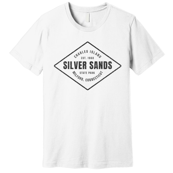 Silver Sands State Park Connecticut Souvenir Premium T-Shirt