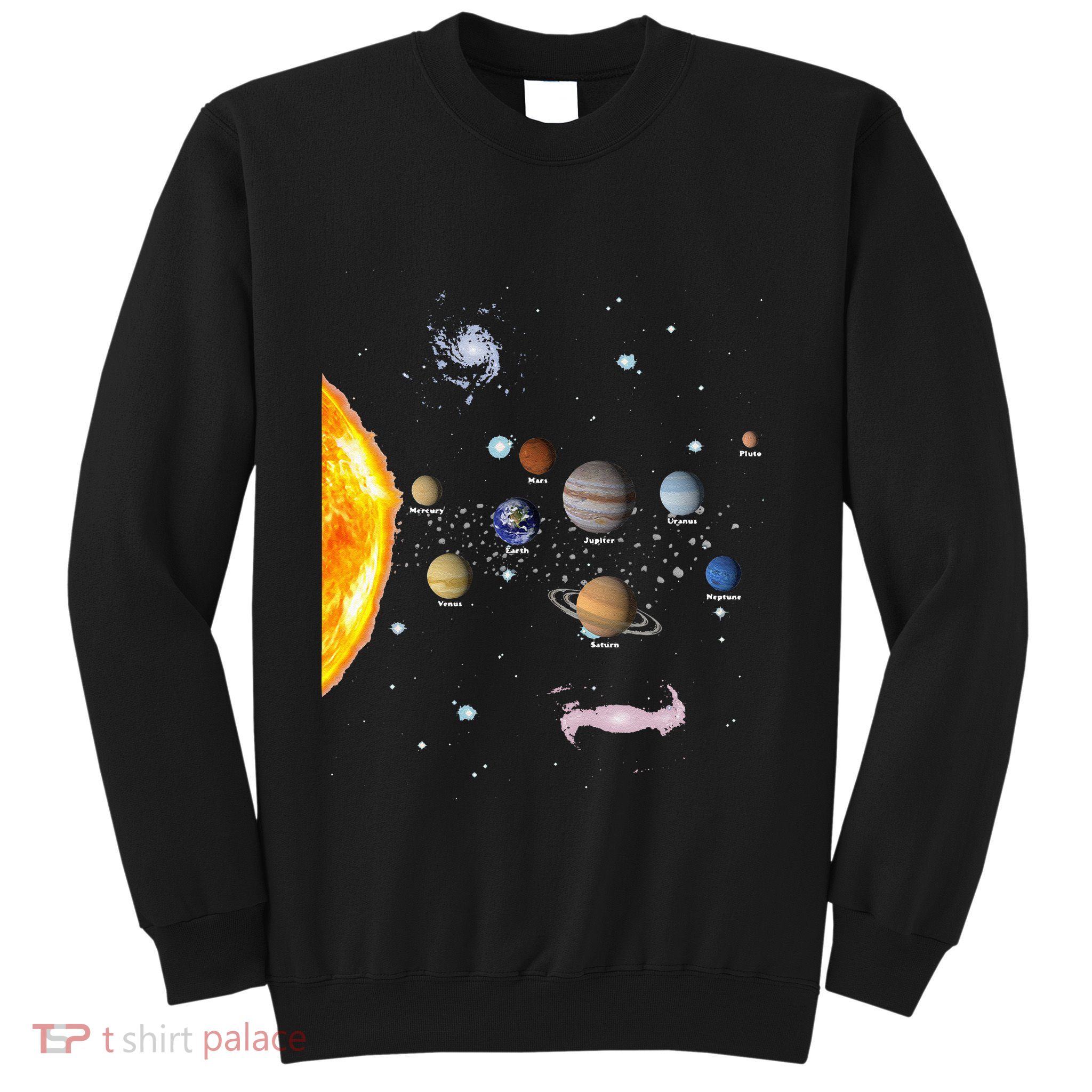 Solar System STEM Kids Realistic Space Sweatshirt