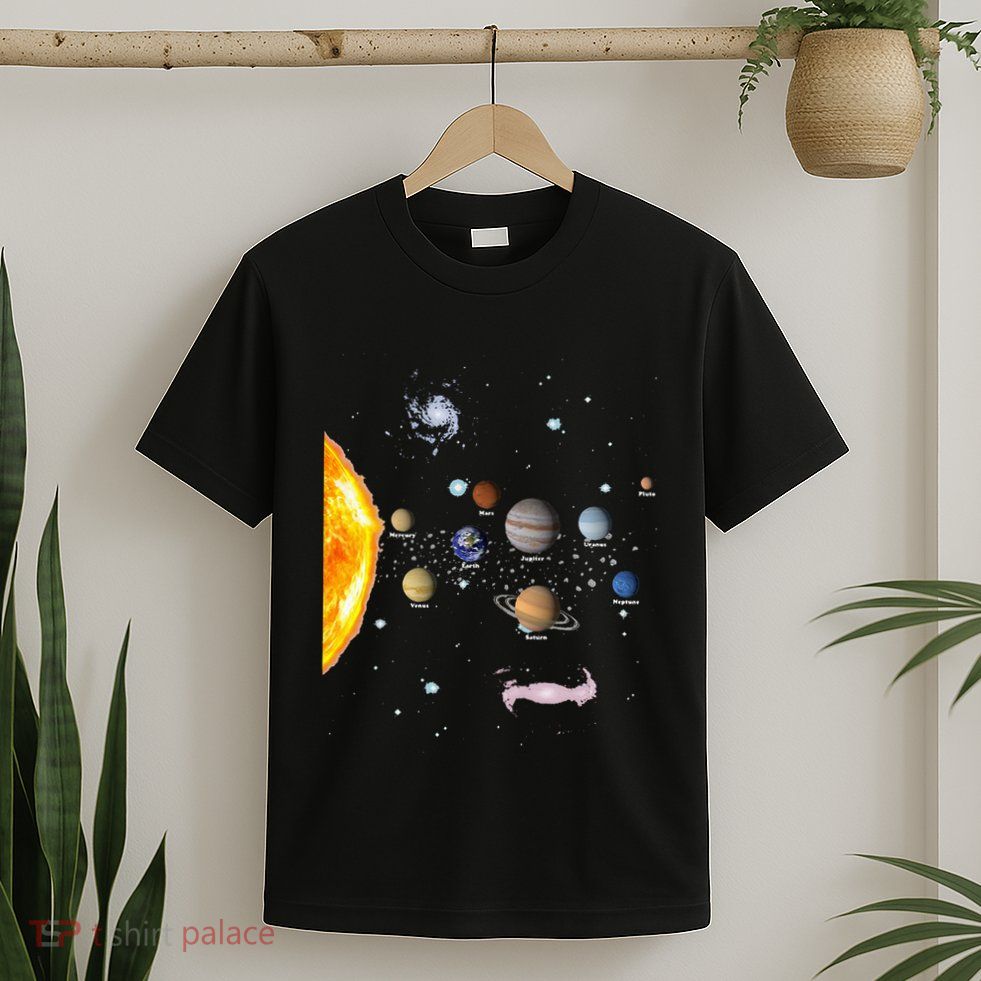 Solar System STEM Kids Realistic Space T-Shirt