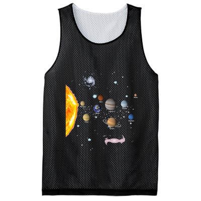 Solar System STEM Kids Realistic Space Mesh Reversible Basketball Jersey Tank