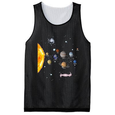 Solar System STEM Kids Realistic Space Mesh Reversible Basketball Jersey Tank