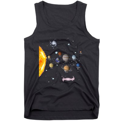 Solar System STEM Kids Realistic Space Tank Top