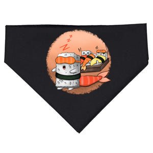 Sushi Sleeping USA-Made Doggie Bandana