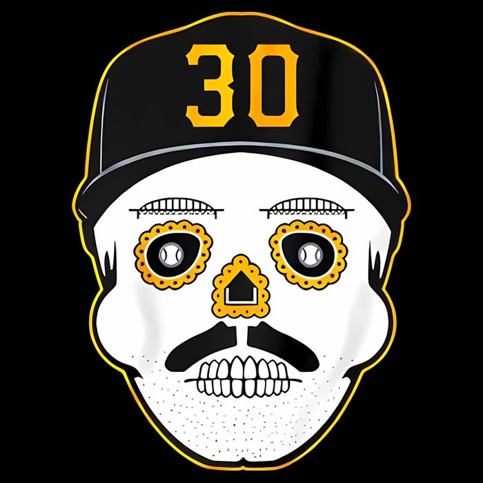 Skenes Sugar Skull Baseball Fan Women's V-Neck T-Shirt
