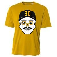 Skenes Sugar Skull Baseball Fan Cooling Performance Crew T-Shirt