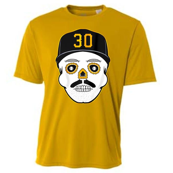 Skenes Sugar Skull Baseball Fan Cooling Performance Crew T-Shirt