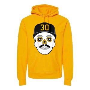 Skenes Sugar Skull Baseball Fan Premium Hoodie