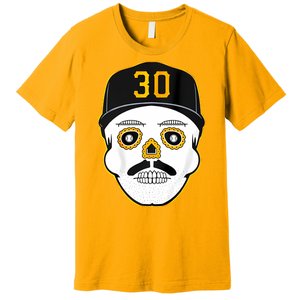 Skenes Sugar Skull Baseball Fan Premium T-Shirt