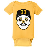 Skenes Sugar Skull Baseball Fan Baby Bodysuit