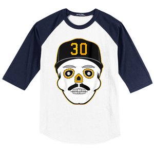 Skenes Sugar Skull Baseball Fan Baseball Sleeve Shirt