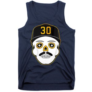 Skenes Sugar Skull Baseball Fan Tank Top