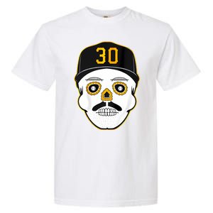 Skenes Sugar Skull Baseball Fan Garment-Dyed Heavyweight T-Shirt