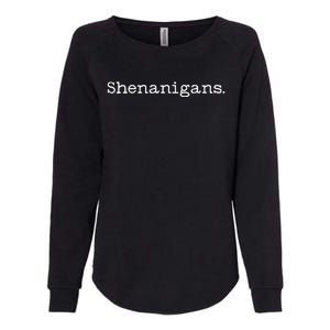 Shenanigans Subtle Shenanigans Womens California Wash Sweatshirt