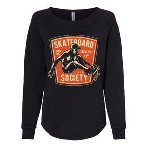 Skateboard Society Womens California Wash Sweatshirt