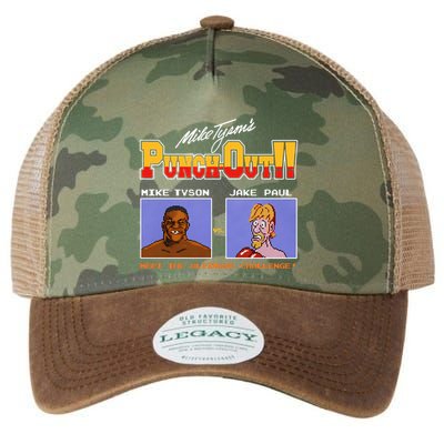 Shithead Steve Store Punch Out Mike Tyson Vs Jake Paul Meet The Ultimate Challen Legacy Tie Dye Trucker Hat
