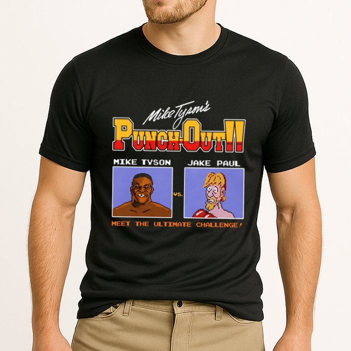 Shithead Steve Store Punch Out Mike Tyson Vs Jake Paul Meet The Ultimate Challen Performance Shirt