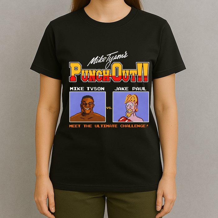 Shithead Steve Store Punch Out Mike Tyson Vs Jake Paul Meet The Ultimate Challen T-Shirt