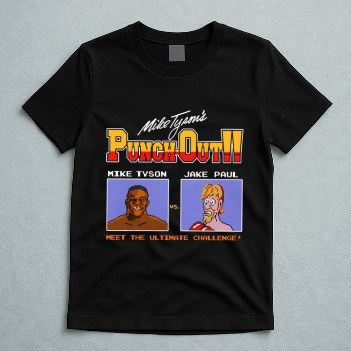 Shithead Steve Store Punch Out Mike Tyson Vs Jake Paul Meet The Ultimate Challen T-Shirt